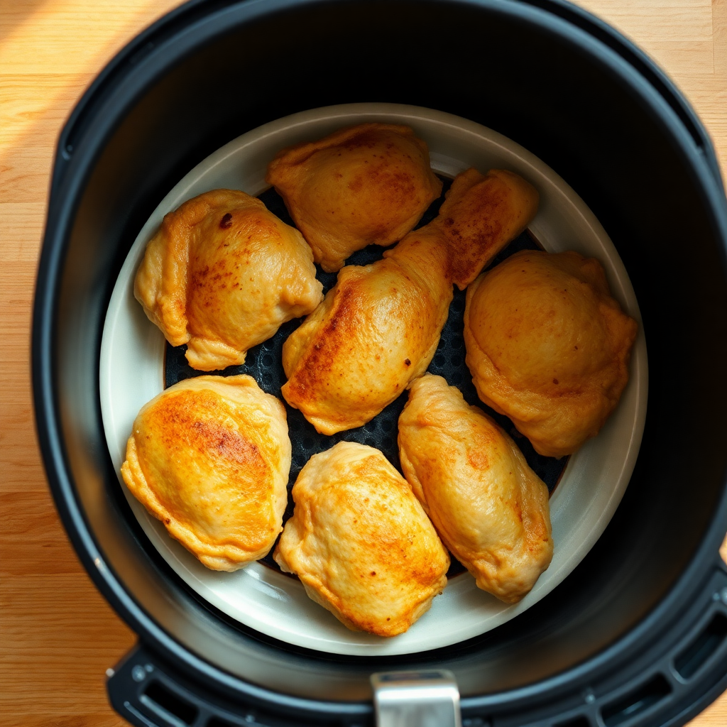 Chicken strips cooking in a hot wok