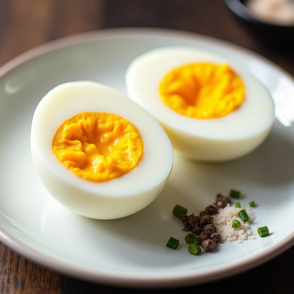 Air Fryer Boiled Eggs – Quick & Perfect Every Time - finished dish ready to serve