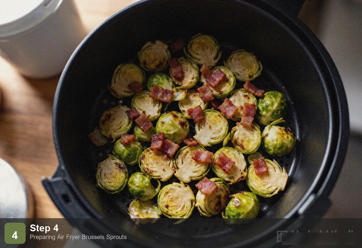 Step 4: Air Fry 200°C (400°F), Flip at 6 Minutes Step 4: Air Fry 200°C (400°F), Flip at 6 Minutes