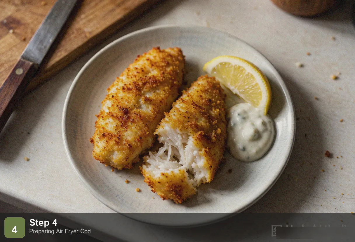 Step 4: Air Fry at 200°C (400°F) for 8–10 Minutes