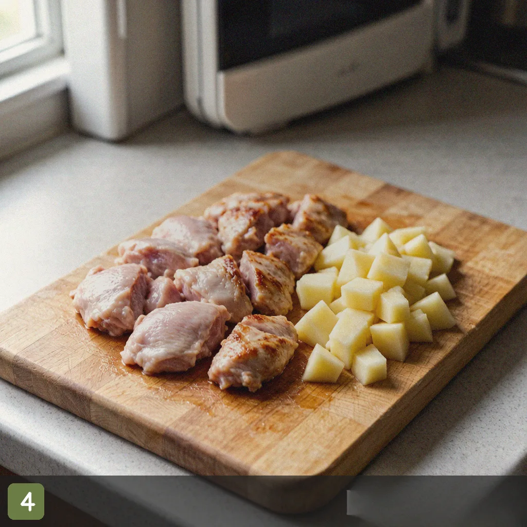 Cheap air fryer recipes step 4: roast in air fryer basket
