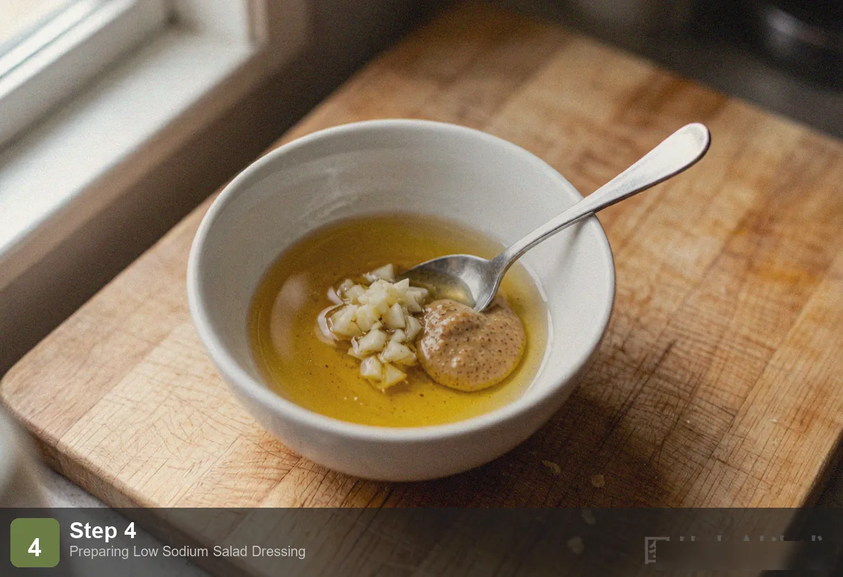 Low Sodium Salad Dressing Step 4 Low Sodium Salad Dressing Step 4