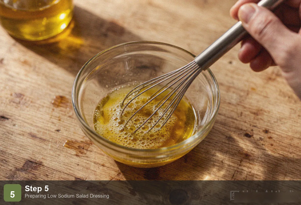 Low Sodium Salad Dressing Step 5 Low Sodium Salad Dressing Step 5